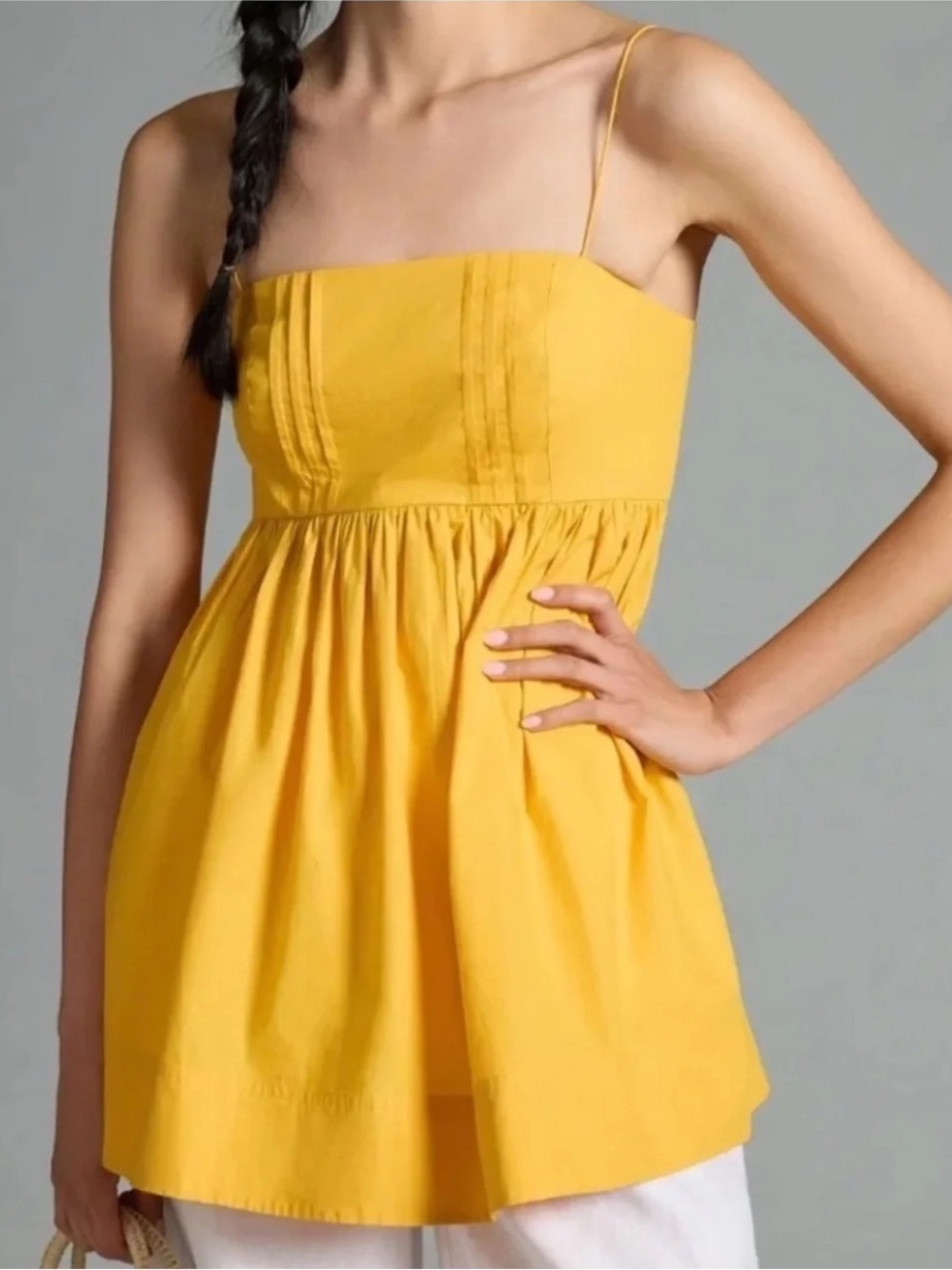 Anthropologie Maeve Babydoll Tunic Top : Medium